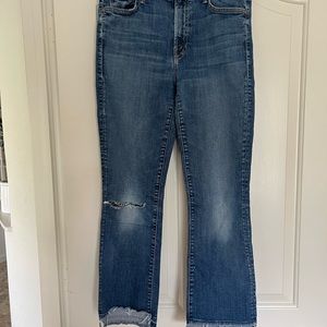 Mother The Insider Crop Medium Kitty size 28